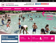 Tablet Screenshot of la-norma.com